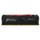 MEMORIA KINGSTON FURY BEAST RGB DDR4 16GB (KIT 2) 3200MHZ  CL16      -  KF432C16BB2AK2/16